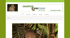 Desktop Screenshot of okaritokiwitours.co.nz